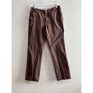 Columbia Chino Pants Womens 8 Brown 100% Cotton